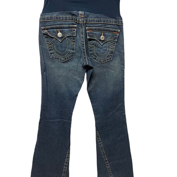 A Pea In The Pod True Religion Bootcut Flare Leg Maternity size 31” waist - Picture 4 of 9